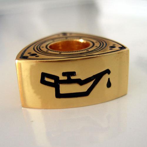 Purchase GOLD MAZDA Rotary Engine ROTOR SHAPED OIL DIPSTICK RX8 RX7