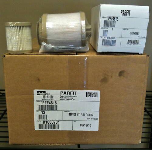 Ford powerstroke 6.0 diesel fuel filter oem racor case 