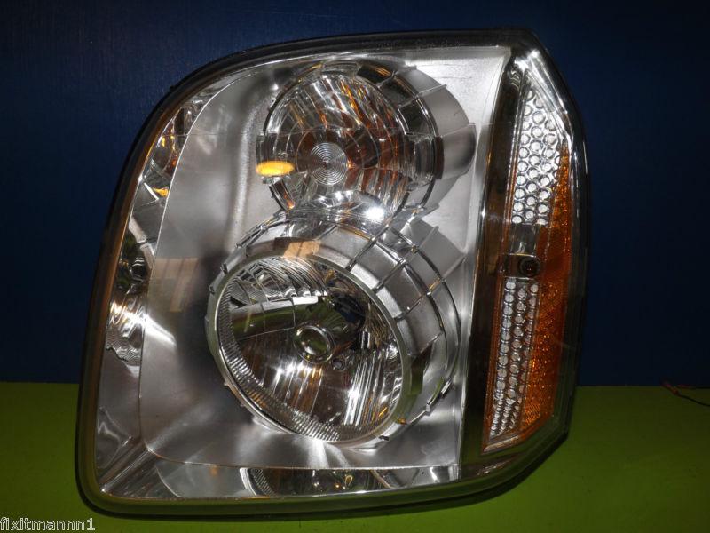 07 08 09 10 11 12 13 gmc yukon denali head light l *sold with warranty* cc134