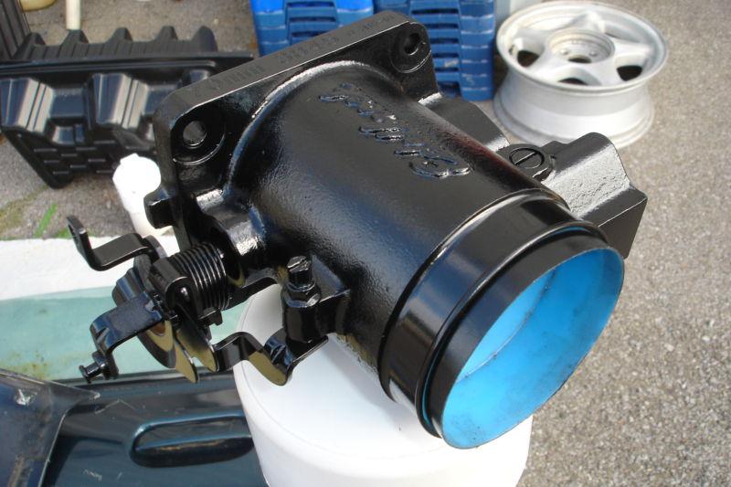 94 95 FORD MUSTANG GT COBRA EDELBROCK THROTTLE BODY 302 5.0L 3845 70 MM 70MM , US $169.95, image 5