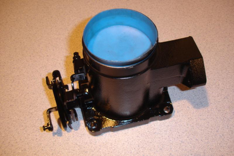 94 95 FORD MUSTANG GT COBRA EDELBROCK THROTTLE BODY 302 5.0L 3845 70 MM 70MM , US $169.95, image 11