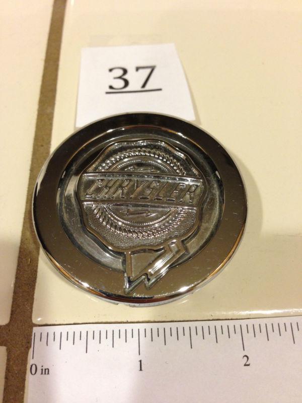 Purchase (1) Chrysler Factory OEM Chrome Center Hub Dust Cap for MoPar Wheels Rim Lot 37 in