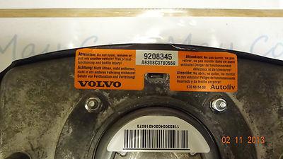 01 02 03 04 Volvo S60 V70 Left Driver side Steering Wheel Airbag Air Bag OEM, US $59.99, image 3