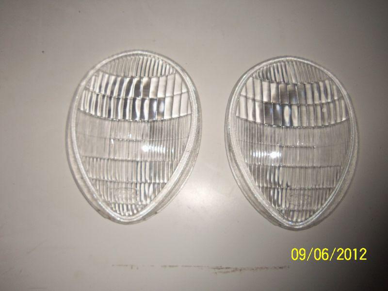 Purchase 1939 FORD CAR DELUXE HEADLIGHT LENSES (2) 91A13060S in