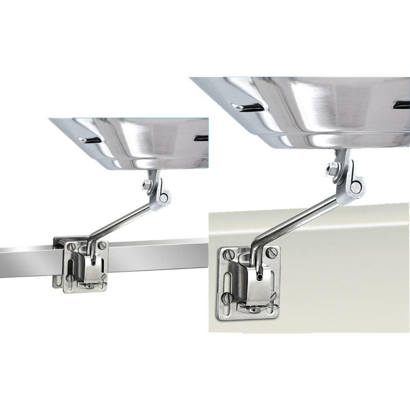 Magma square/flat rail mount or side bulkhead mount f/kettle series grills a10-2