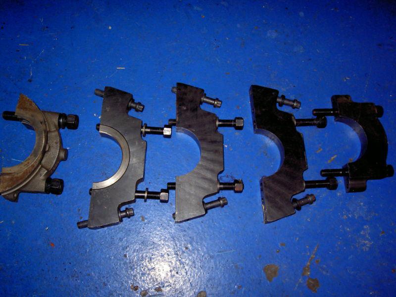 Pontiac 400 Billet Splayed Main Caps, US $300.00, image 2