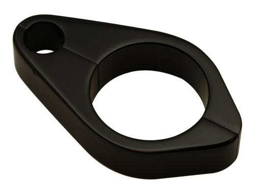 Pro-one 500680b harley black billet clutch cable clamp 1-1/4"