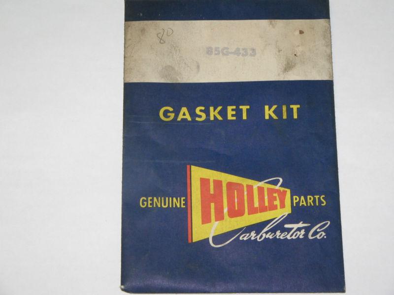  new old stock holley 2 barrel gasket kit  85g-433