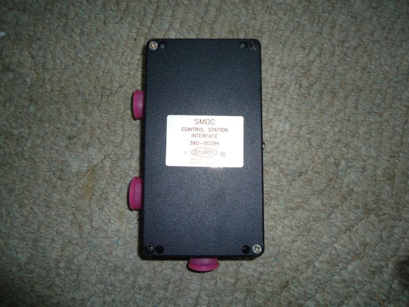 Smdc control station interface by sturdy marine 39d-00294 new