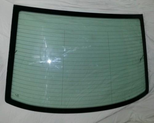 98-04 audi a6 rear windshield screen back window glass w/ defrost & antenna oem