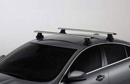 Jaguar roof rack / crossbars xf- oem brand new genuine jaguar