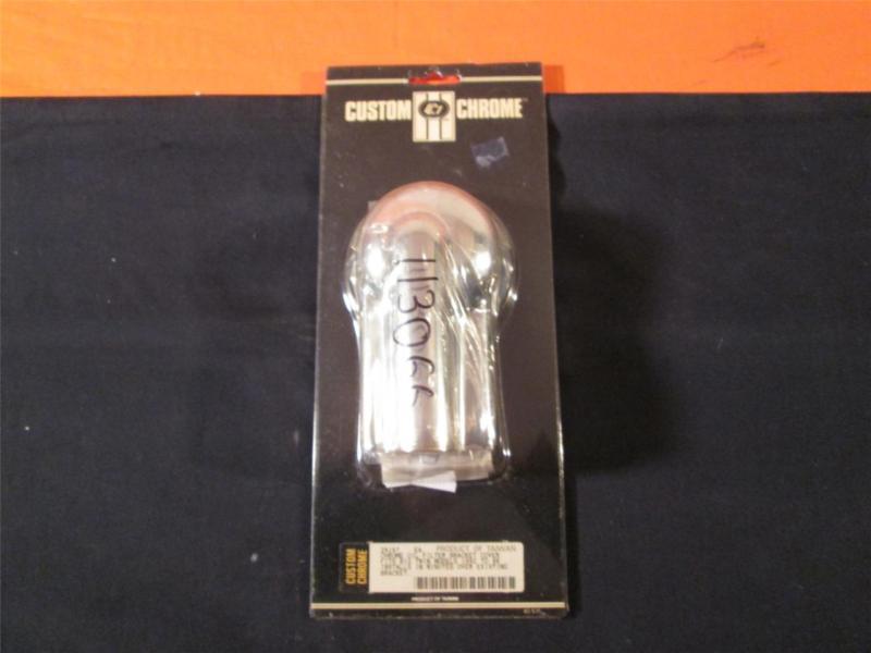 Chrome oil filter bracket cover fits harley davidson big twin models '92-'96