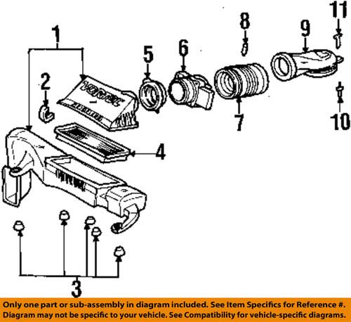 Gm oem 19207202 mass air flow sensor