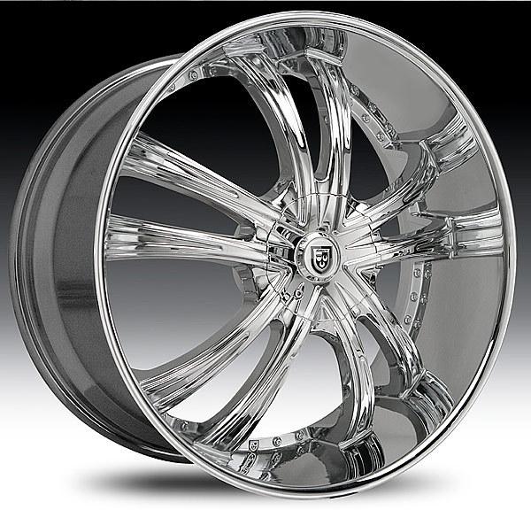 Purchase 20" 22" 24" 26" 28" 30" Lexani LSS55 Black Chrome Wheels Chrysler 300 DONK in
