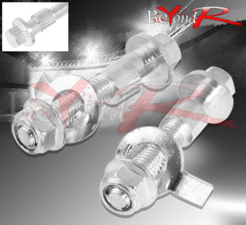 02-06 rsx dc5 civic si ep3 front adjustable camber kit arm suspension 2pc bolts