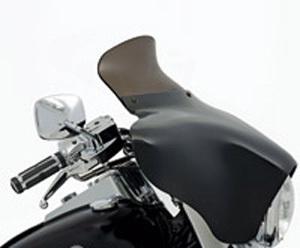 Memphis shades 6-1/2″ smoke spoiler windshield for memphis shades batwing