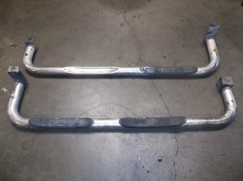 B 2000 dodge ram 2500 3500 running boards nerf bars extended cab , US $139.95, image 2