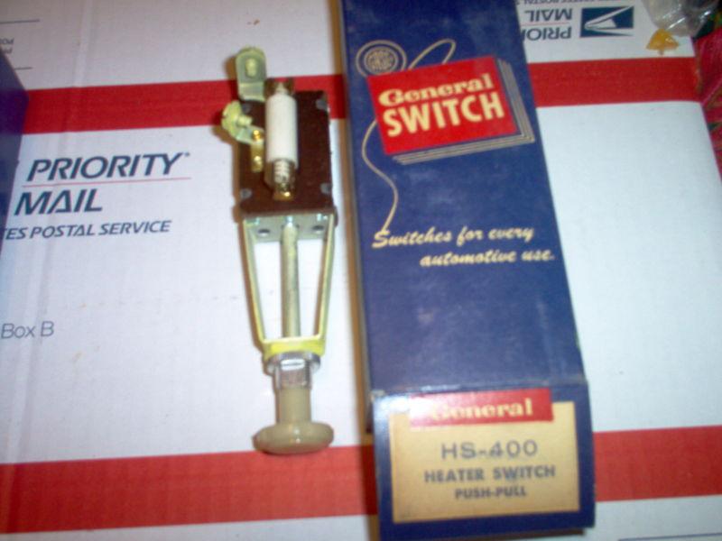 Heater switch 1940 1941 1942 1946 1947 1948 chrysler dodge desoto plymouth 6volt