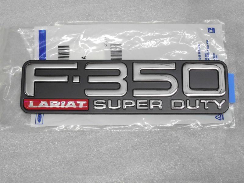 1999 2000 2001 2002 2003 2004 ford f350 lariat super duty fender emblem new oem