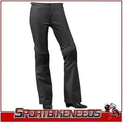 Icon hella leather black womens pants size 5 waist 28