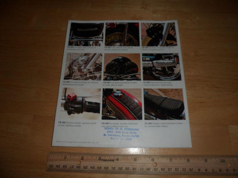 1973 honda cb200