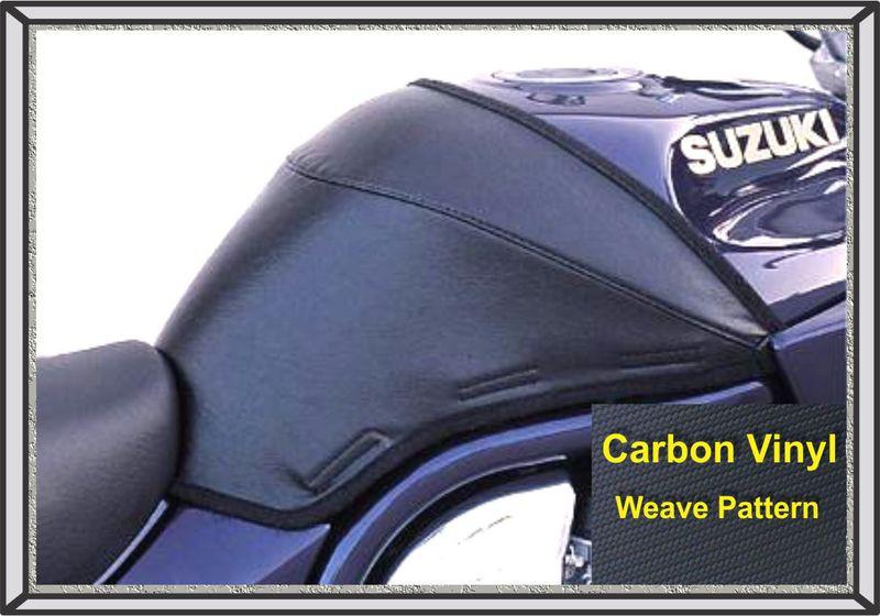 Buy Suzuki Bandit 600 TARGA Tank Cover Black Carbon Weave Finish Vinyl