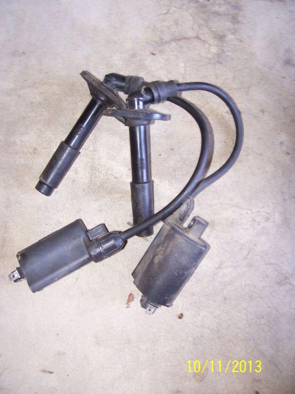 Oem factory 94-06 kawasaki ex250f ex250 250 ninja set of 2 ic ignition coil pack
