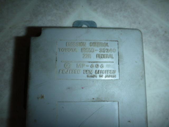 1987 Toyota 4Runner Pickup Four Runner Emission Control Relay Box, US $8.50, image 2