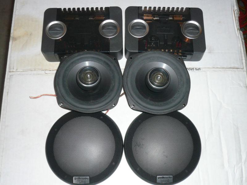 Polk audio sr5250 5.25 inch component car audio speakers amazing sound quality!!