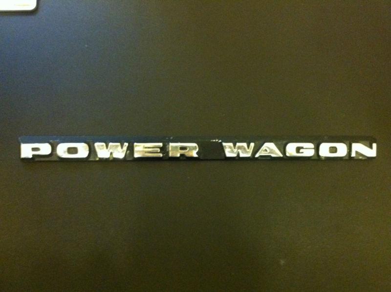 1972 dodge powerwagon original emblem 73 74 75 76 77