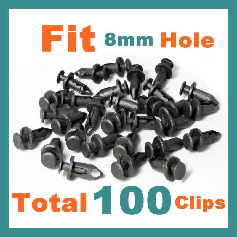 Buy 100 pcs Clips ATV 8mm Rivet Fender Clip For Polaris Ranger Rzr