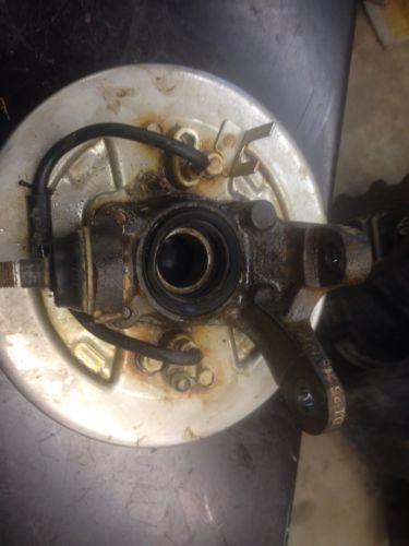 Honda fourtrax 300 4x4 98 knuckle  left front with brake cylinders new bearings