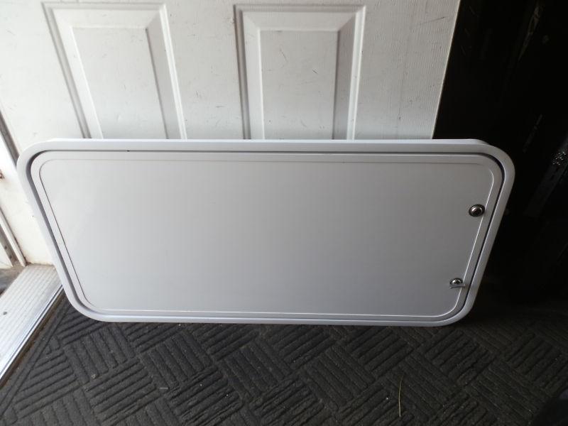 Rv cargo door r.o. 20" tall x 39" wide x 2" thick ( used )