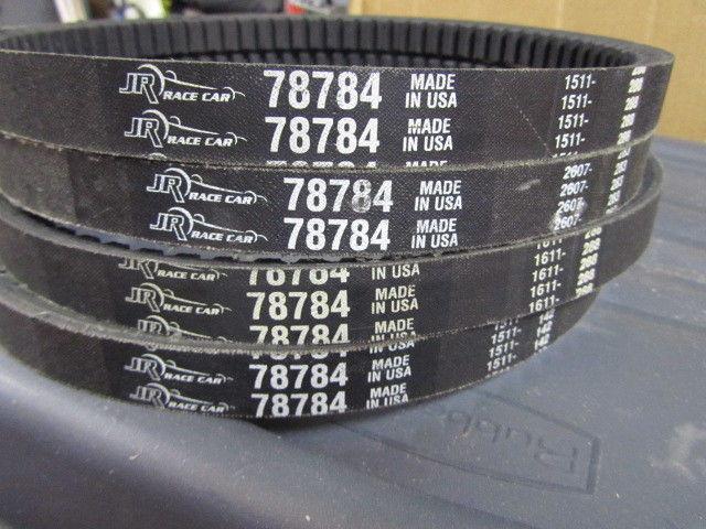 4 jr racecars 74784 used belts