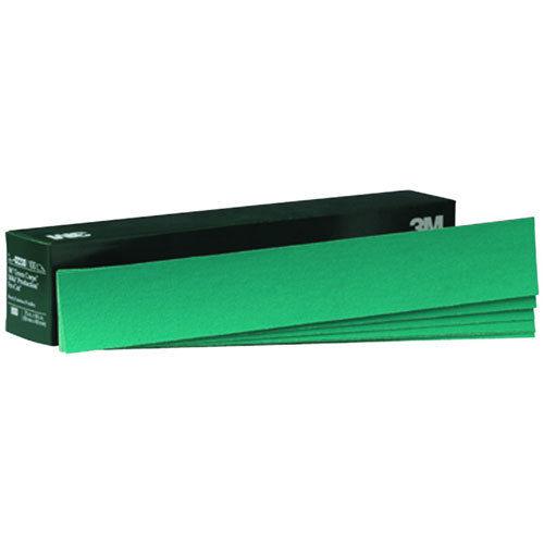 3m 36 grit green corps stikit psa 2 3/4" x 16.5" longboard sheet 100pk 2232