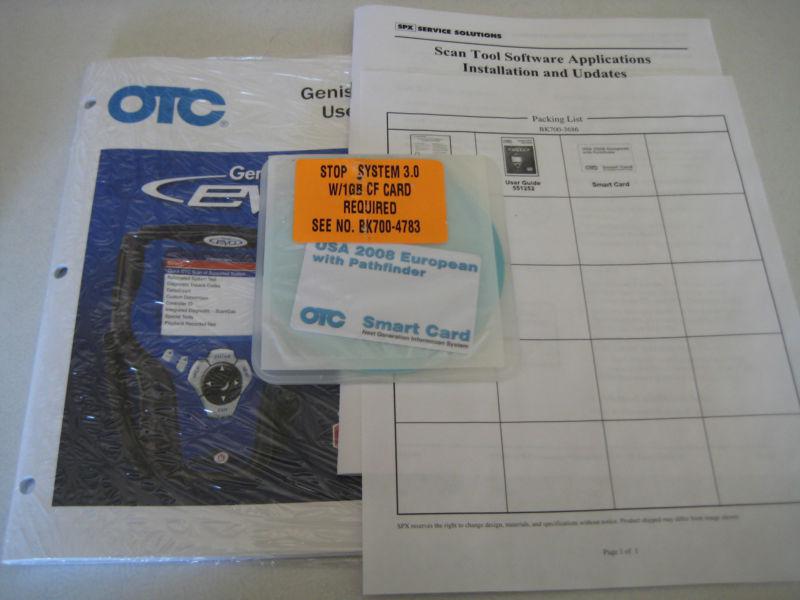 New 2008 european smartcard 3.0 software mac mentor scanner update set genisys