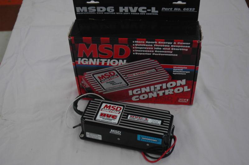 Msd 6632 ignition control box, nascar, drag, nationwide