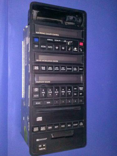 Cadillac allante driver information display