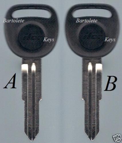 Transponder key blank fits 2012 2013 chevrolet captiva sport