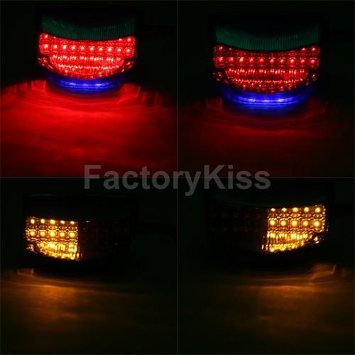 New Integrated LED Tail+Turn Light for Honda CBR 600 RR 07 08 09 BLUE, US $34.26, image 2