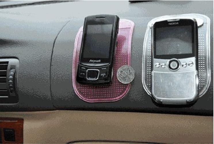  non-slip car inner mobiletransparent silicon sticky anti-slip magic transparent