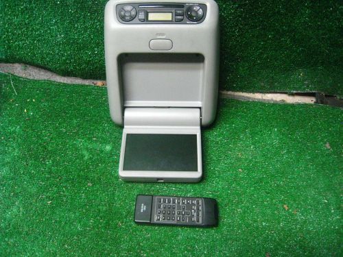 2005 honda pilot overhead center console video screen rear entertainment screen