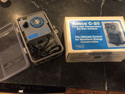 Kasco marine c-20 thermostat timer controller deicer de-icer new clear face