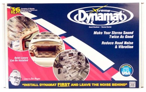 Dynamat extreme sound barrier bulk pack 18x32 in 9 pc p/n 10455