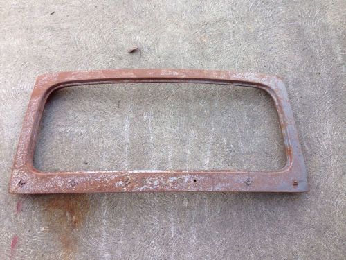 1955 1956 ford ranch wagon upper tailgate frame window back glass hot rat rod