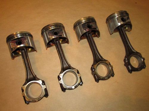 89 90 nissan 240sx / sohc / engine piston &amp; piston rod set / oem