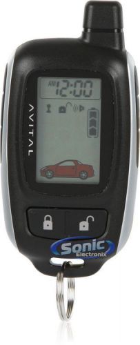 Avital 7352l 5-button 2-way replacement lcd remote for avital car alarm systems