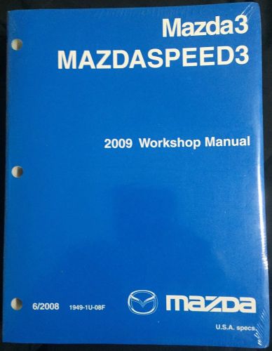 2009 mazda3 mazdaspeed3 factory oem workshop manual