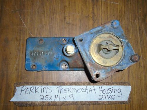 Perkins diesel thermostat housing cast 37587580 t-stat 6.354 6-354 t6-354 t6.354