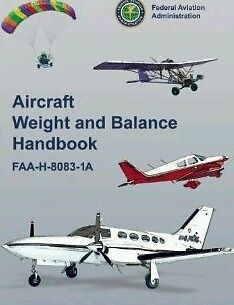 Aircraft weight and balance handbook faa-h-8083-1a